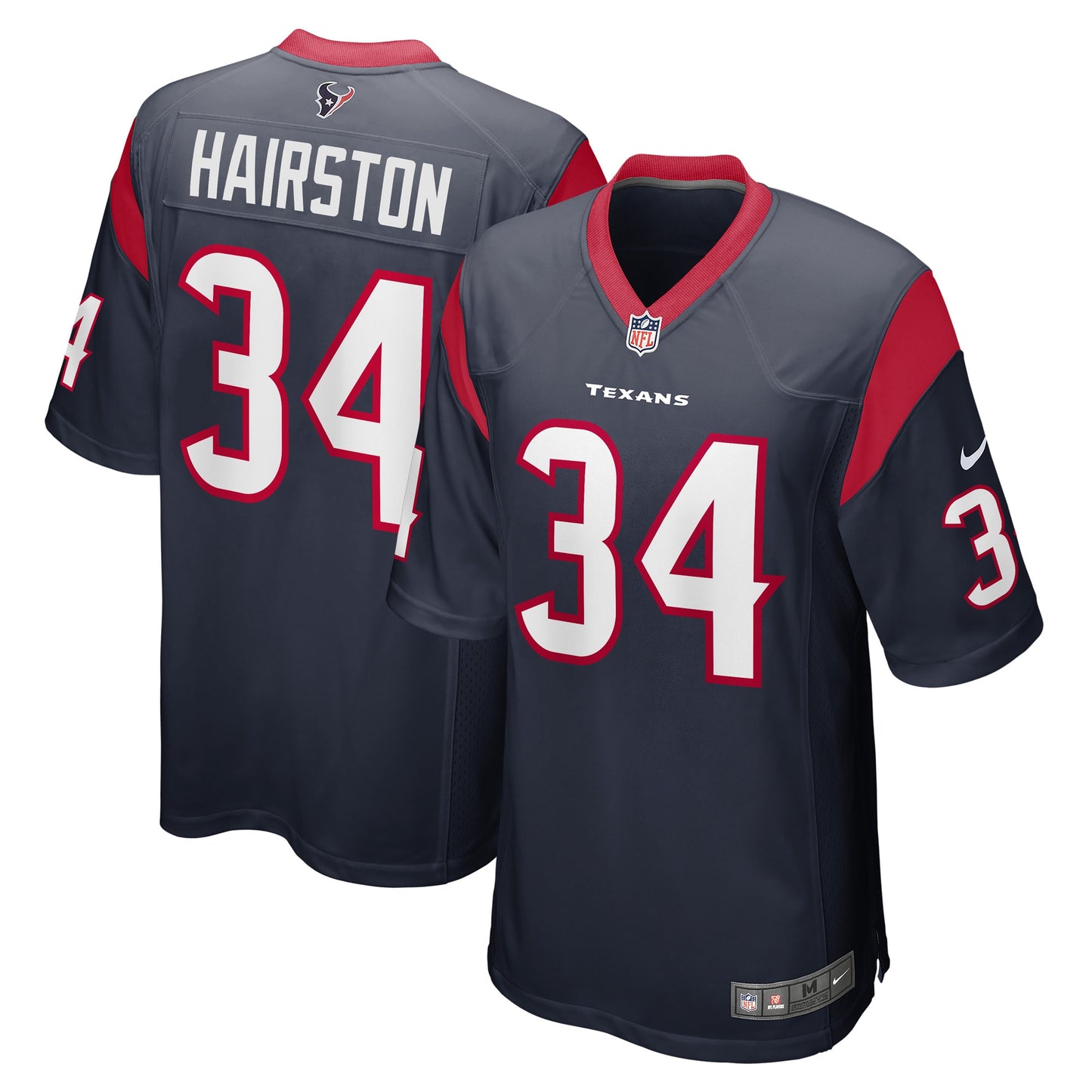 Troy Hairston Houston Texans Nike Game Player Jersey - Navy
