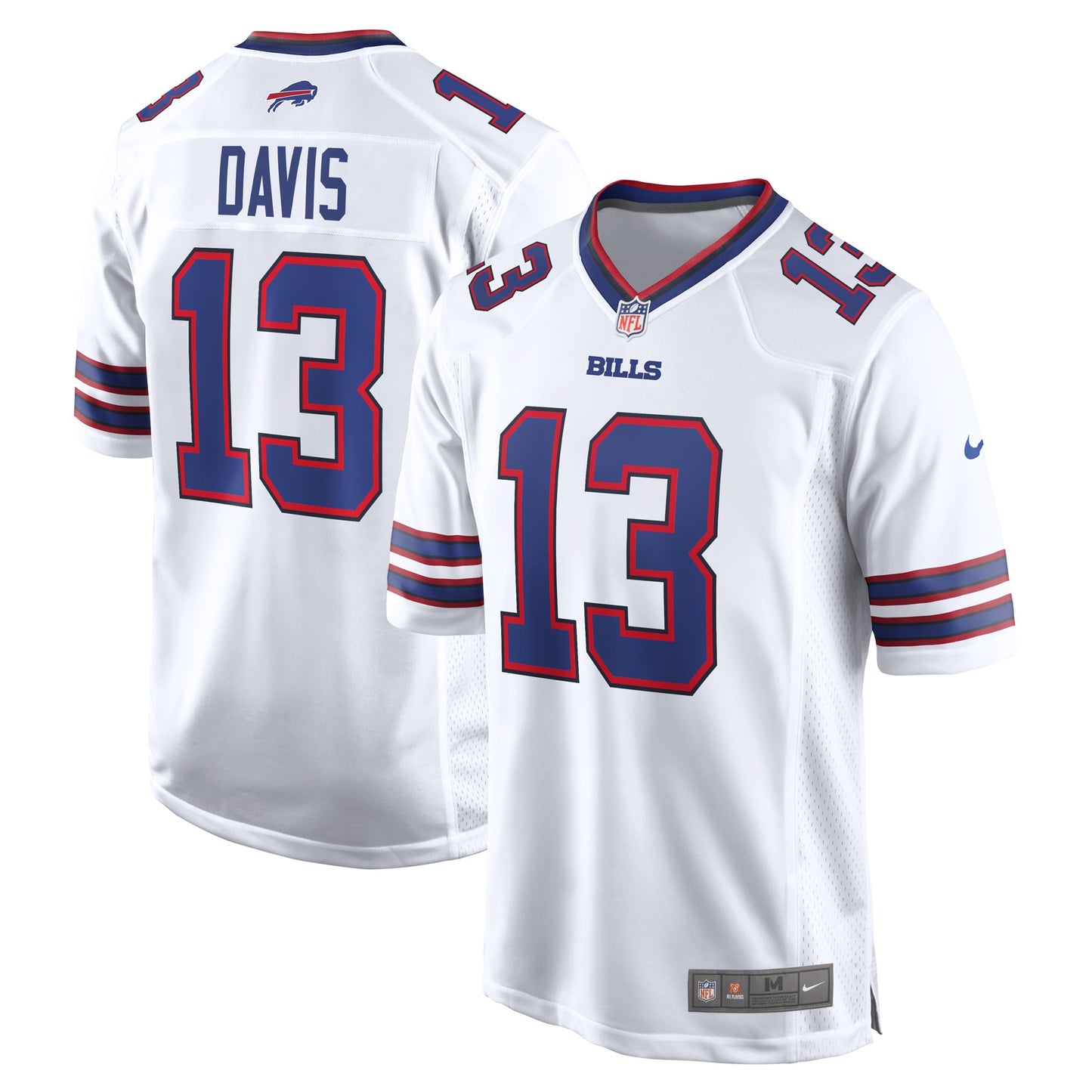 Gabe Davis Buffalo Bills Nike Game Player Jersey - White