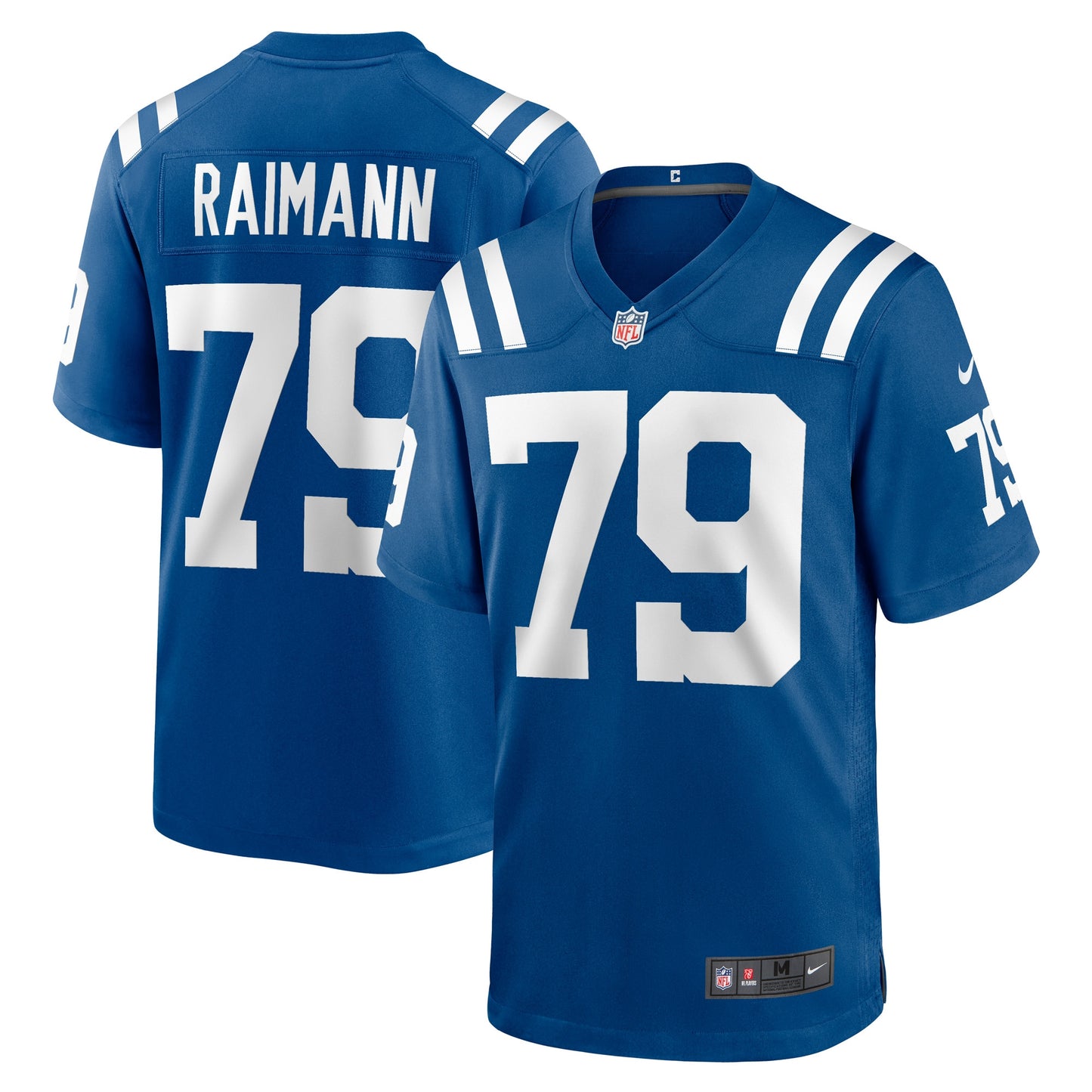 Bernhard Raimann Indianapolis Colts Nike Player Game Jersey - Royal