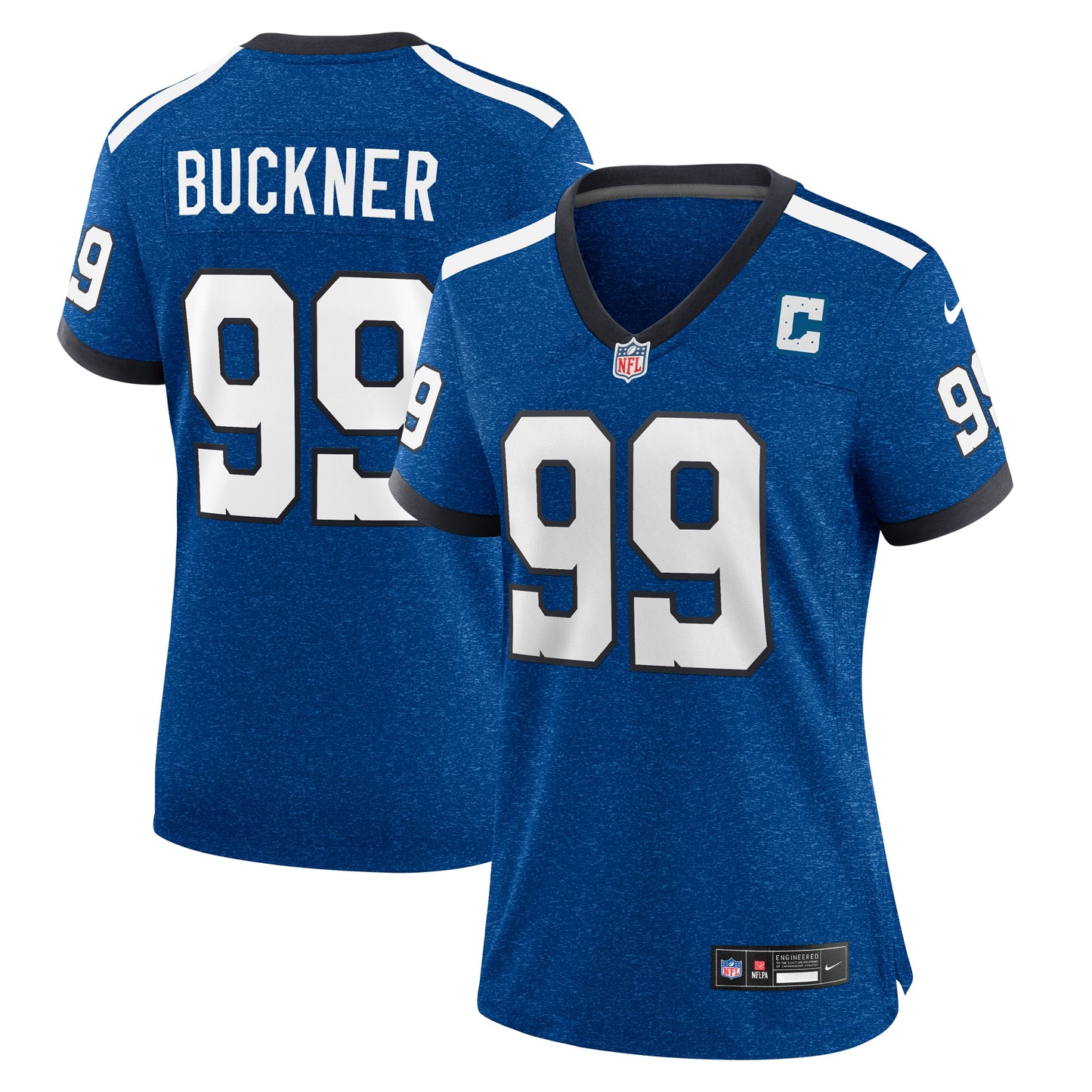 DeForest Buckner Indianapolis Colts Nike Women's Indiana Nights Alternate Game Jersey - Royal