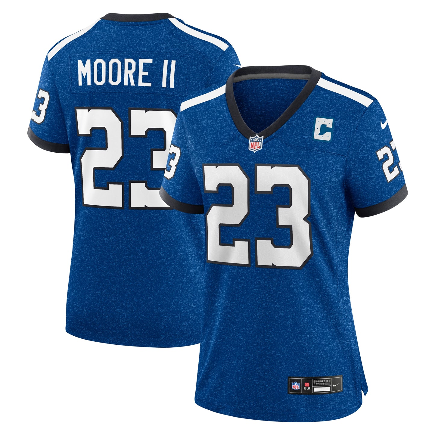 Kenny Moore II Indianapolis Colts Nike Women's Indiana Nights Alternate Game Jersey - Royal