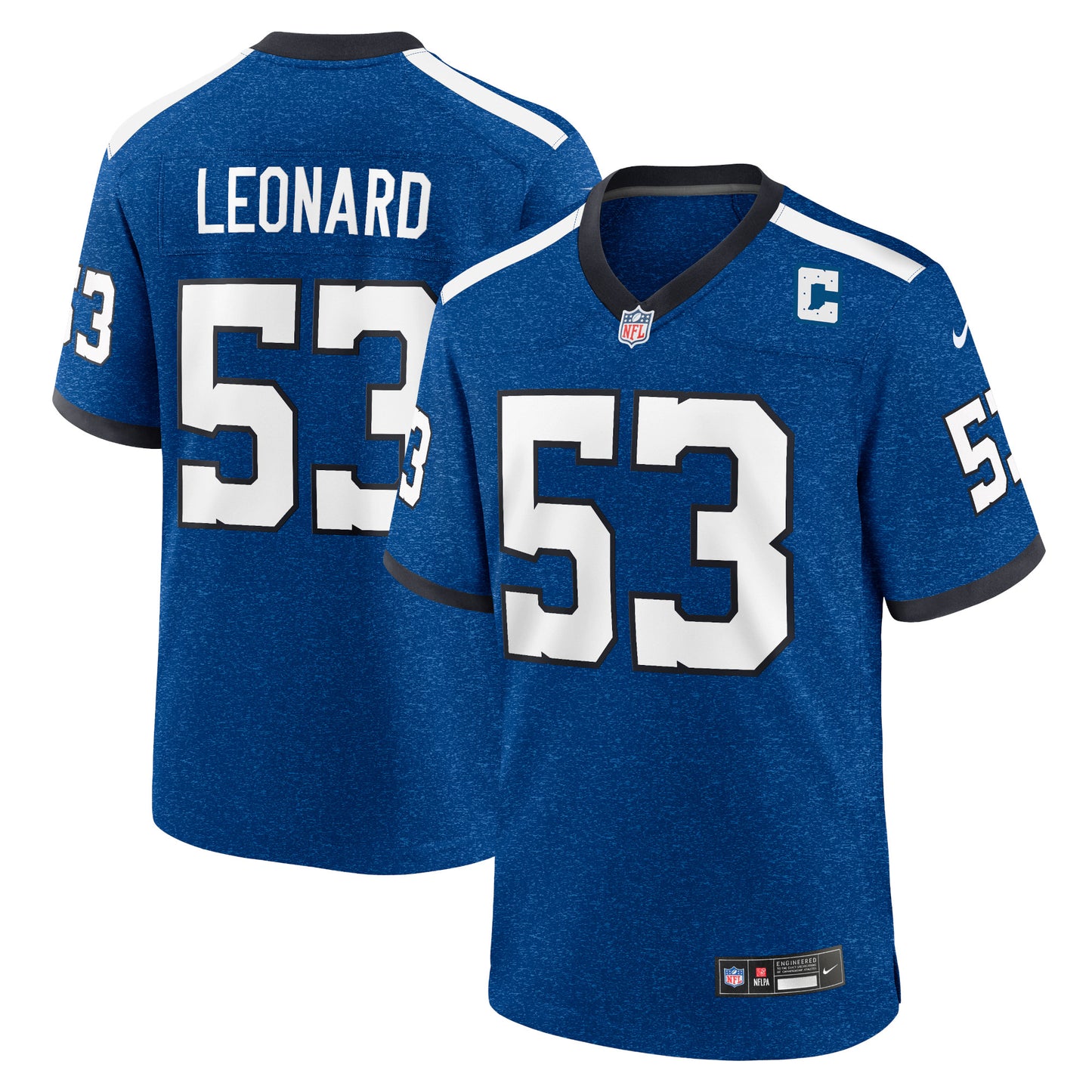 Shaquille Leonard Indianapolis Colts Nike Indiana Nights Alternate Game Jersey - Royal
